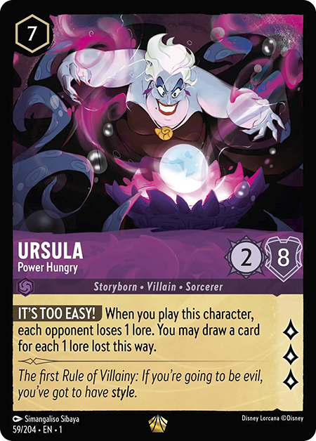 Ursula Power Hungry